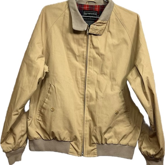 Mens Store Bloomingdales Sz 42 Bomber Jacket Vintage